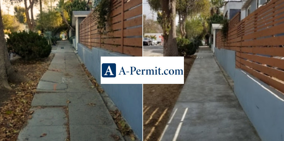Silver Lake Sidewalk Repair