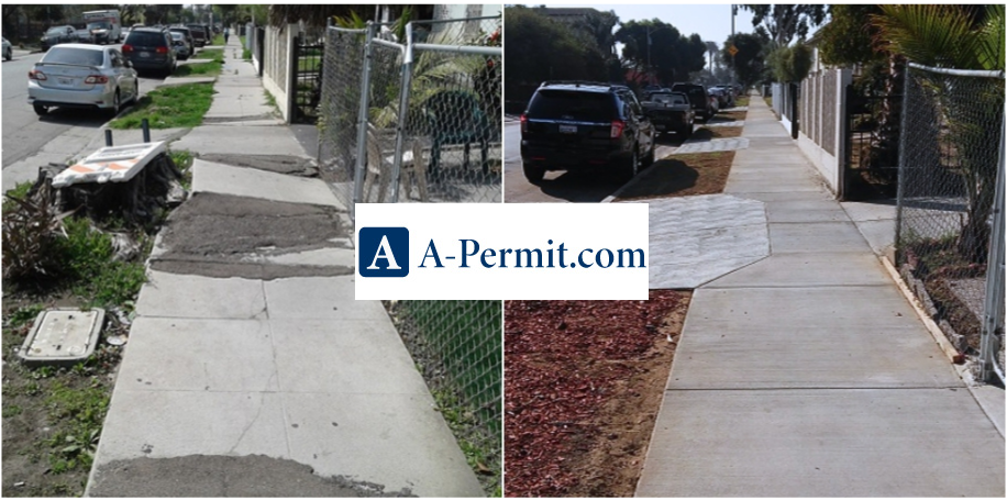 North Hills Sidewalk Repair