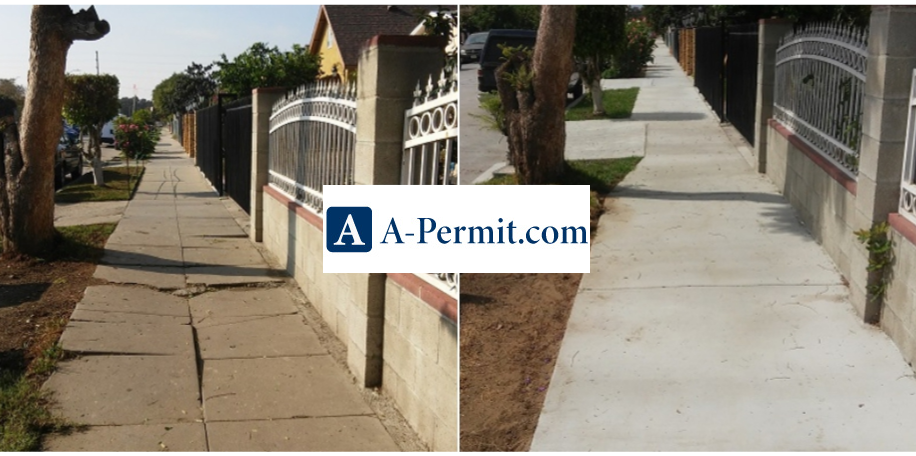 Los Feliz Sidewalk Repair