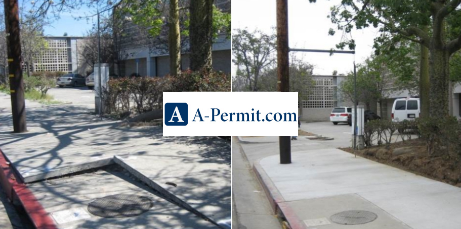 Cypress Park Sidewalk Repair