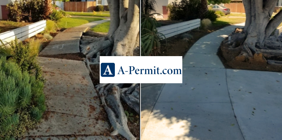 Los Feliz Sidewalk Repair