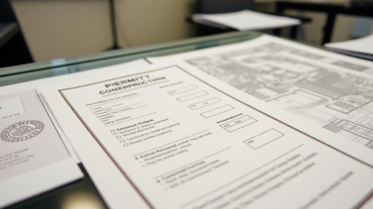 A-Permit construction documents and plans