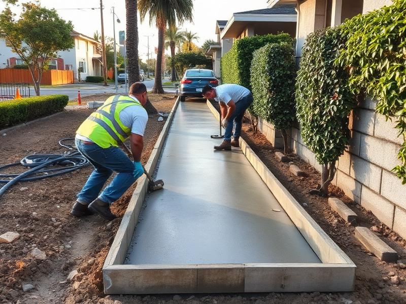 Sidewalk Installation & Repair